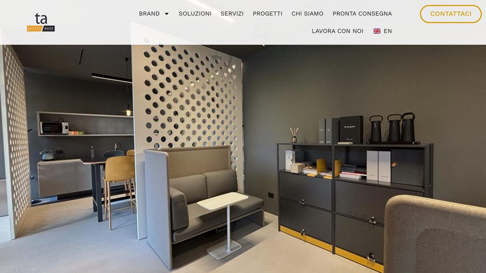 Sito web TA Office & More realizzato da FlipUp